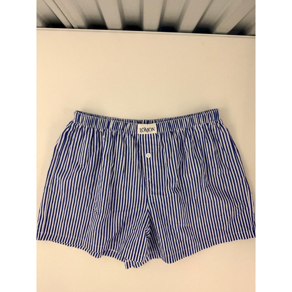 3 for $9 Lomon 100% Cotton Pajama Shorts NWT M - Picture 3 of 6